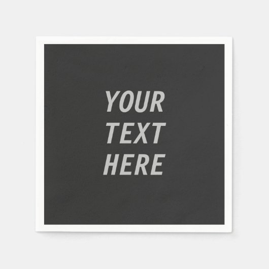 Add Your Own Text  Servet (Voorkant)