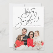 ADD YOUR PHOTO | Be Joyful (Voorkant)