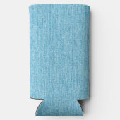 Add Your Photo Initial Name, Trendy Slim Seltzer Blikjeskoeler (Achterkant)