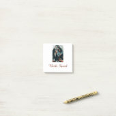 Add your photo name bridesmaid squad bride party  post-it® notes (Op bureau)