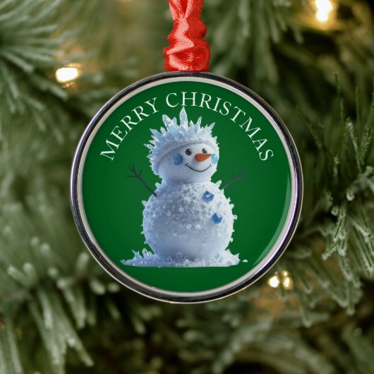 Add Your Photo on this Merry Chirstmas ornament  (Boom)