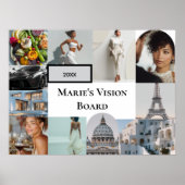 Add Your Photo Vision Board Custom Poster (Voorkant)