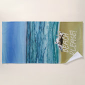 Add Your Pup Beach Towel Strandlaken (Voorkant)