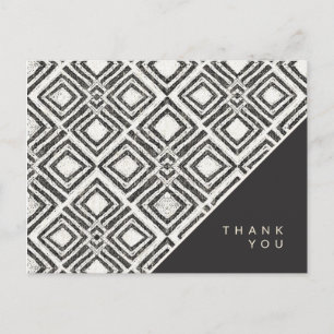 Add Your Text   African Wild Pattern Briefkaart