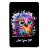 Add Your Text Magneet (Verticaal)