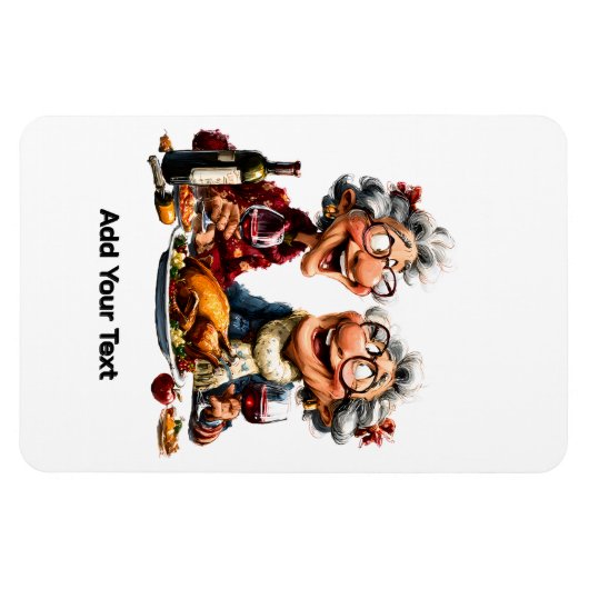 Add Your Text Magneet (Horizontaal)