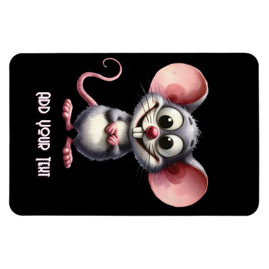 Add Your Text Magneet (Horizontaal)