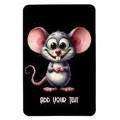 Add Your Text Magneet (Verticaal)