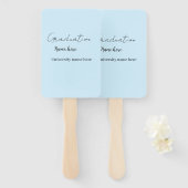 add your text simple graduate add school name cong handwaaier (Voorkant en achterkant)