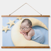 Add Your Three Photo Personalized Hangend Wandkleed (Voorkant 3)