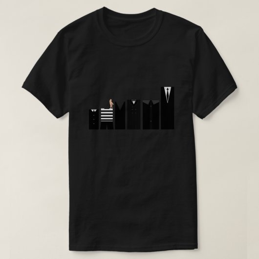 Addams Familie - Eenvoudig Essentiële T-Shirt.png T-shirt (Design voorkant)