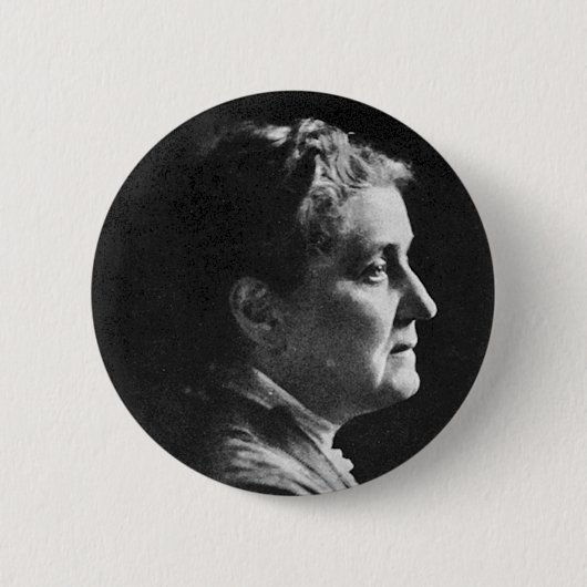 Addams ~ Jane Addams Nobel Peace Laureate Ronde Button 5,7 Cm (Voorkant)