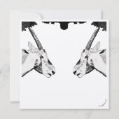 Addax/Oryx ~ Miriam Kilmer, gerecycleerd materiaal (Achterkant)