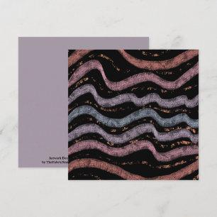 Adder Slangenhuid Tekenpatroon Zachte Pastel Kleur Kaart
