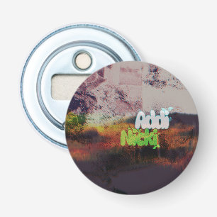 Addi Nicki Album Hoogwaardige Kunstwerk Button Flesopener