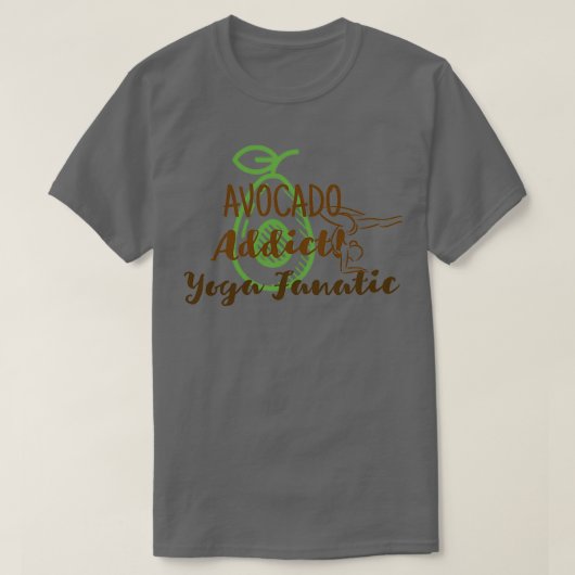 Addicate Yoga Fanatic T-shirt (Design voorkant)