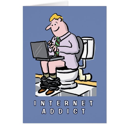 Addicatie voor computer, internet en sociale media (Voorkant)