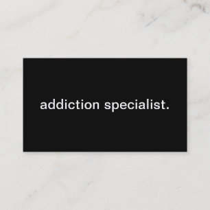 Addicatiespecialist Visitekaartje