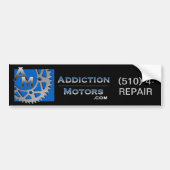 Addication Motors Bumpersticker (Voorkant)