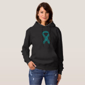Addication Recovery Awarenes Drug Alcohol Awarenes Hoodie (Voorkant volledig)