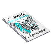 Addication Recovery Awareness Month Ribbon Gifts Notitieboek (Rechterzijde)
