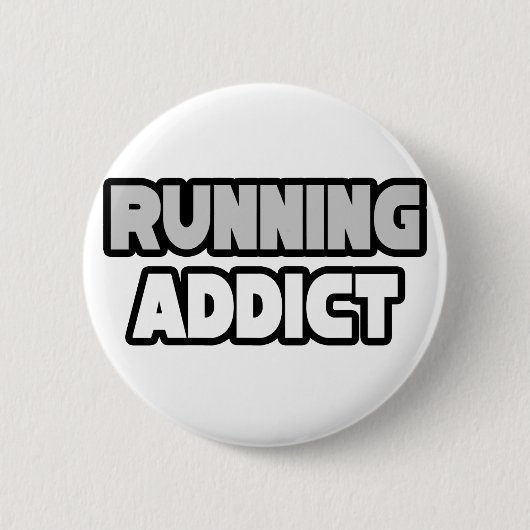 Addict uitvoeren ronde button 5,7 cm (Voorkant)