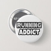 Addict uitvoeren ronde button 5,7 cm (Voorkant /achterkant)