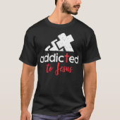 Addicted to Jesus - Christian Men Women Gift T-Shi T-shirt (Voorkant)
