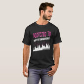 Addicted To Nottingham   Vacation Humor Trip T-shirt (Voorkant volledig)