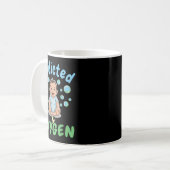 Addicted To Oxygen Baby Funny Bubbles Quote Gift  Koffiemok (Voorkant links)