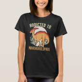 Addicted To Parasaurolophus Paleontologist Dinosau T-shirt (Voorkant)
