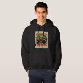 Addicted to Reggae Music Rastafari Religion Rastaf Hoodie (Voorkant volledig)