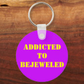 ADDICTEDTO BEJEWELED SLEUTELHANGER (Voorkant)