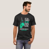 Addiction Recovery Awareness Month Gloves Teal Rib T-shirt (Voorkant volledig)