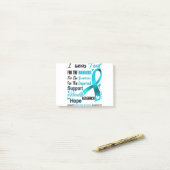 Addiction Recovery Awareness Month Ribbon Gifts Post-it® Notes (Op bureau)