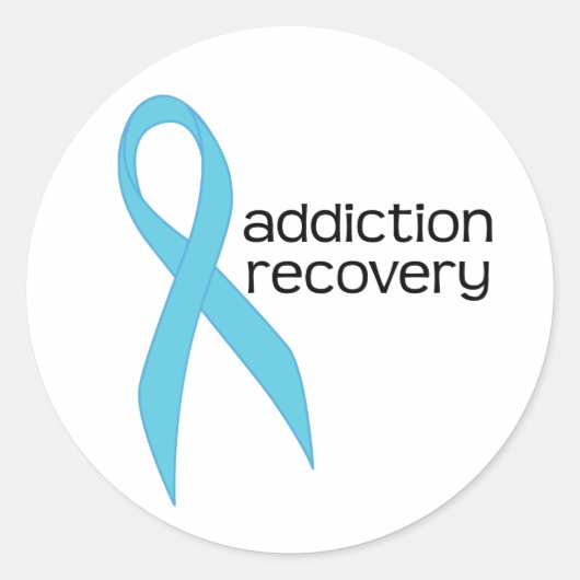 Addiction Recovery Awareness Ondersteuning Sticker (Voorkant)