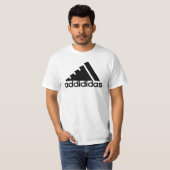 Addididas (wit) t-shirt (Voorkant volledig)