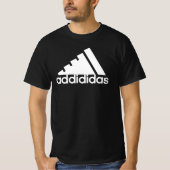 Addididas (zwart) t-shirt (Voorkant)