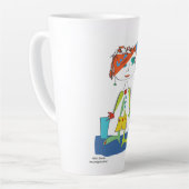 'Addie' - Yoga Latte Mok (Linkerhoek)