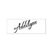 Addilynn voornaam cursief script rubberstempel (Afrduk)