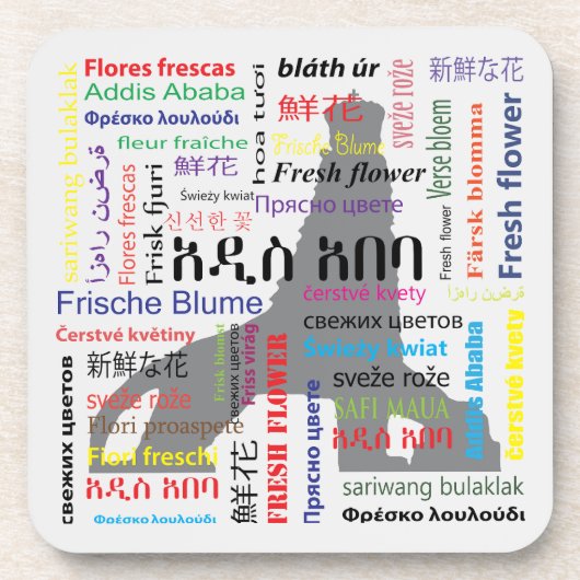 Addis Ababa Bier Onderzetter (Voorkant)