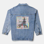 Addis Ababa Denim Jacket (Achterkant)