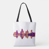 Addis Ababa Ethiopia skyline Tote Bag (Achterkant)