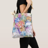 Addis Ababa Ethiopië Stadkaart Tote Bag (Dichtbij)