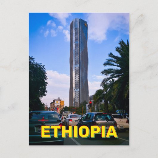 Addis Abeba, Ethiopië Briefkaart (Voorkant)