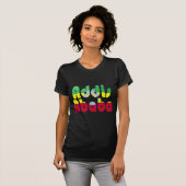 Addis Abeba, Ethiopië T-shirt (Voorkant volledig)