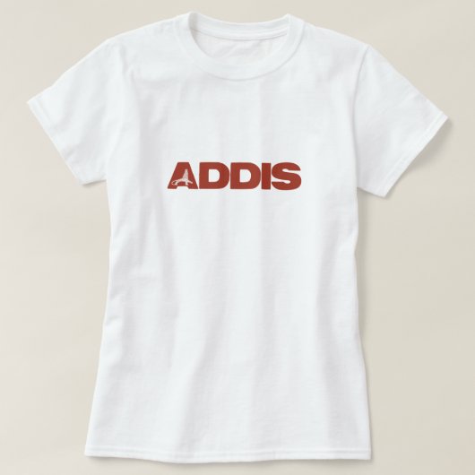 Addis Abeba T-Shirt (Design voorkant)
