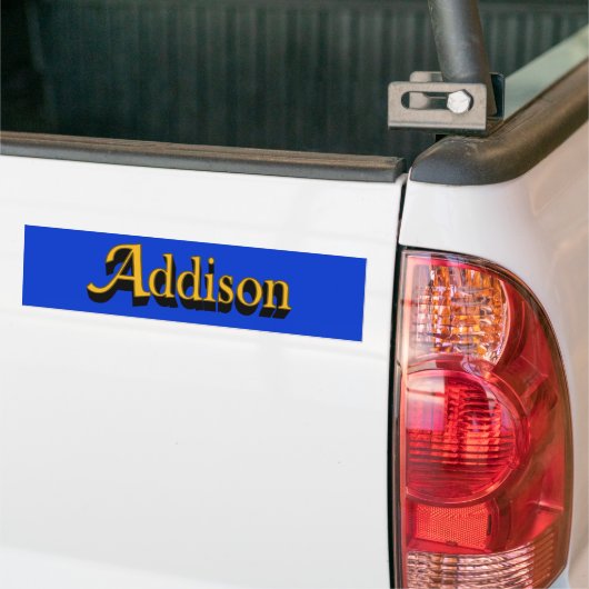 Addison bumpersticker (Op Truck)