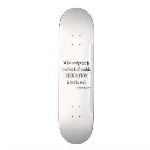 Addison Education Soul Quote Sjabloon Persoonlijk Skateboard