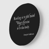  Addison Lezing Mind Inspirerend Citaat Grote Klok (Hoek)